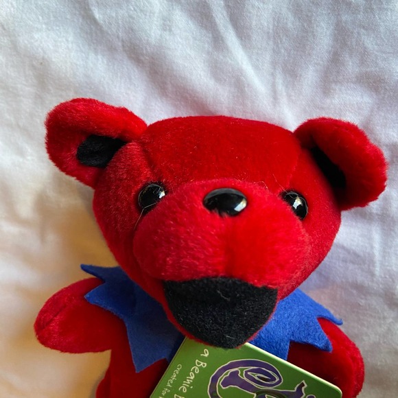 Grateful Dead Bertha Bear Bean Liquid Blue Collectibles Vintage Rtd NewOld Stock - Picture 2 of 9